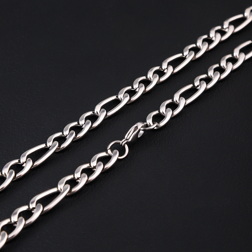 HNSP – chaîne Figaro en acier  - Cuban Link Chain 12Mm avis et prix