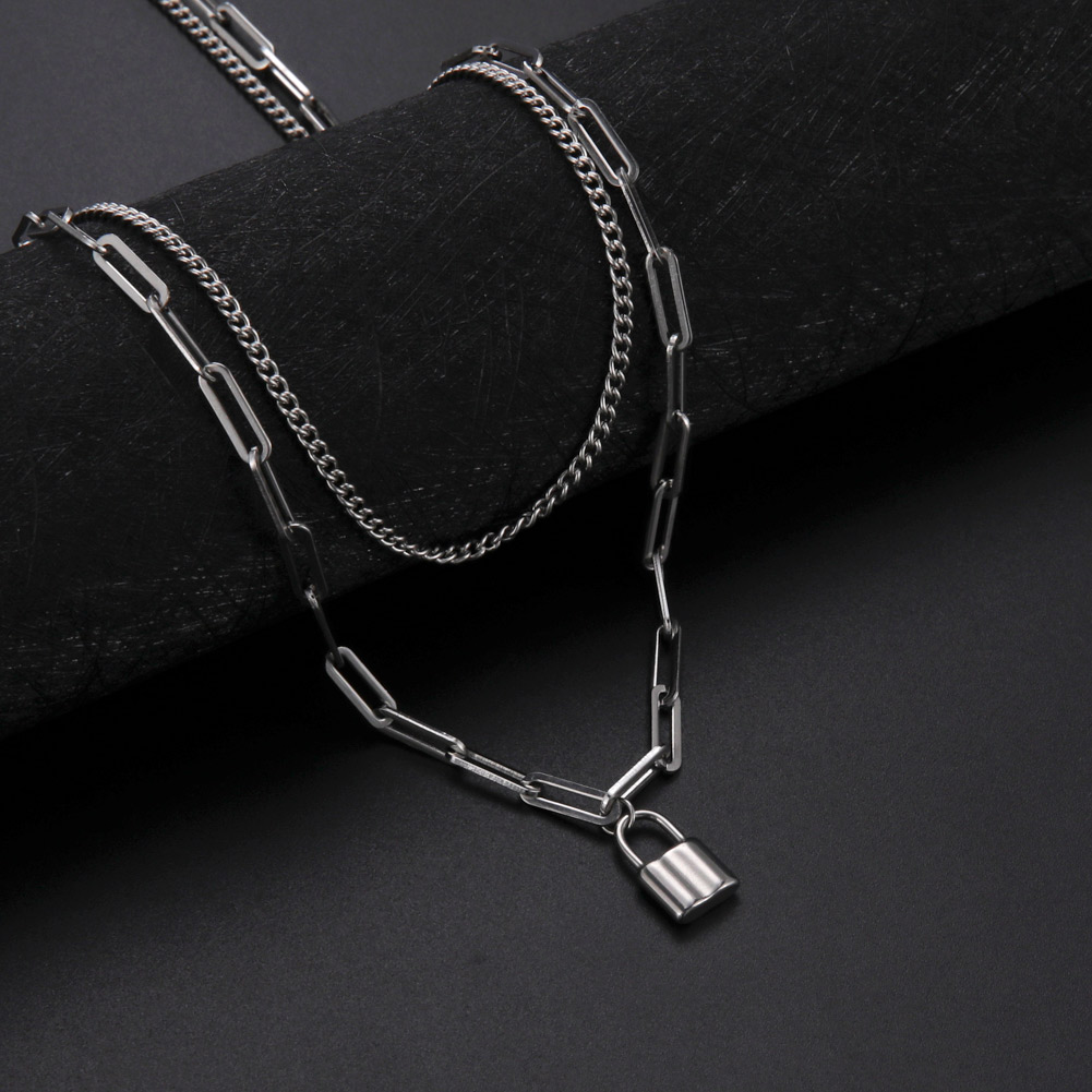 Unift Collier pendentif cadena - Layered Pendant Necklace Aesthetic avis et prix