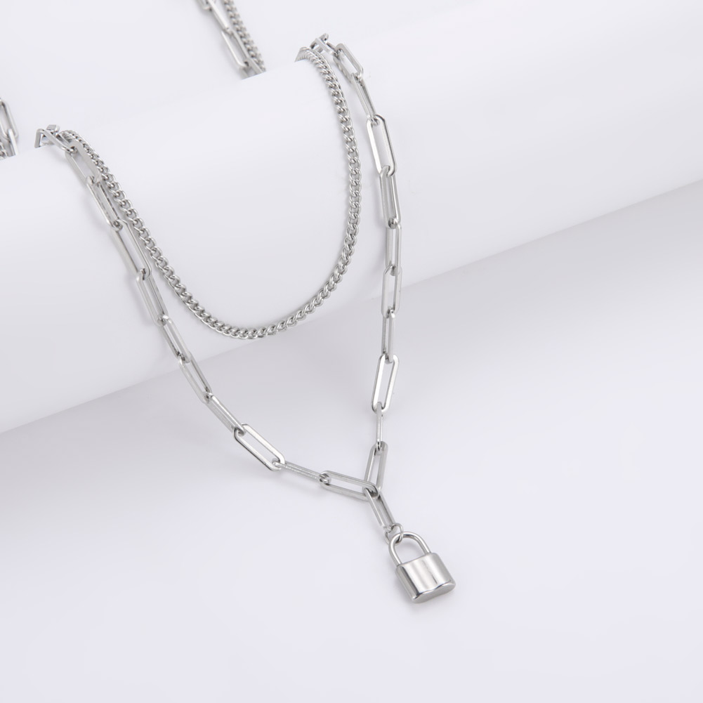 Unift Collier pendentif cadena - Layered Pendant Necklace Aesthetic avis et prix