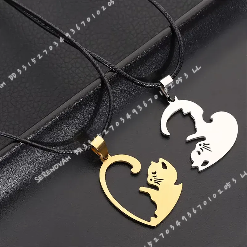 1 Paire de Porte-clés Créatifs - Magnetic Couple Matching Necklaces avis et prix
