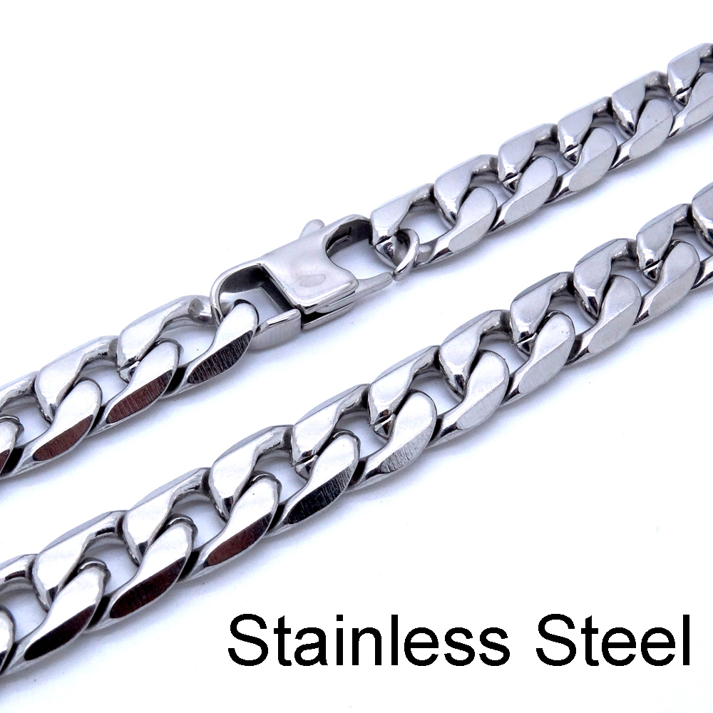 Collier en acier inoxydable po - Cuban Link Chain 12Mm avis et prix
