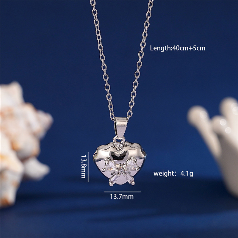 Collier pendentif coeur aile p - Heart Locket Necklace Photo avis et prix