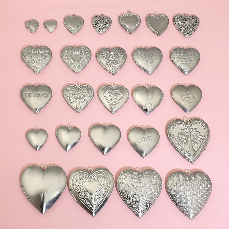 BoYuTe-Médaillon en forme de c - Heart Locket Necklace Photo avis et prix
