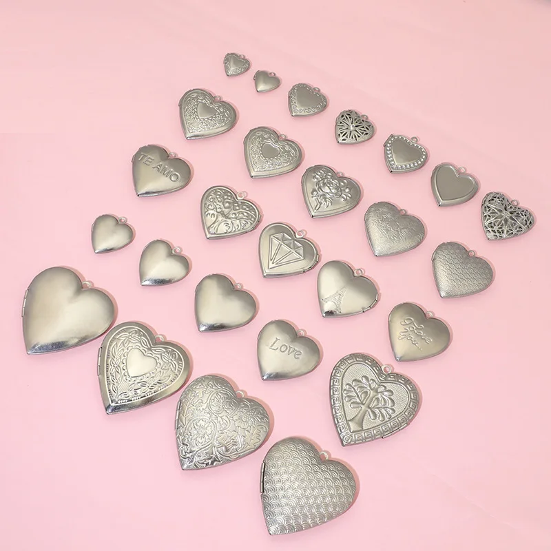 BoYuTe-Médaillon en forme de c - Heart Locket Necklace Photo avis et prix