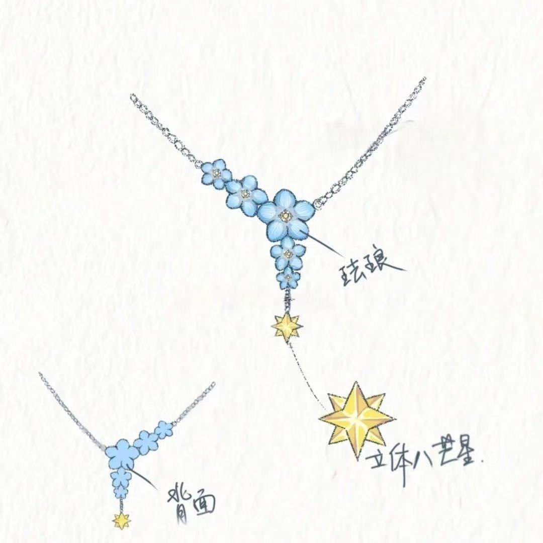 Collier pendentif Xavier Love  - Anime Pendant Necklace avis et prix