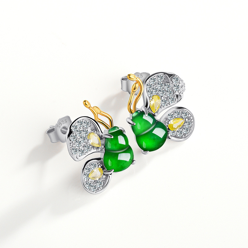 Boucles d'oreilles papillon en - Earrings avis et prix