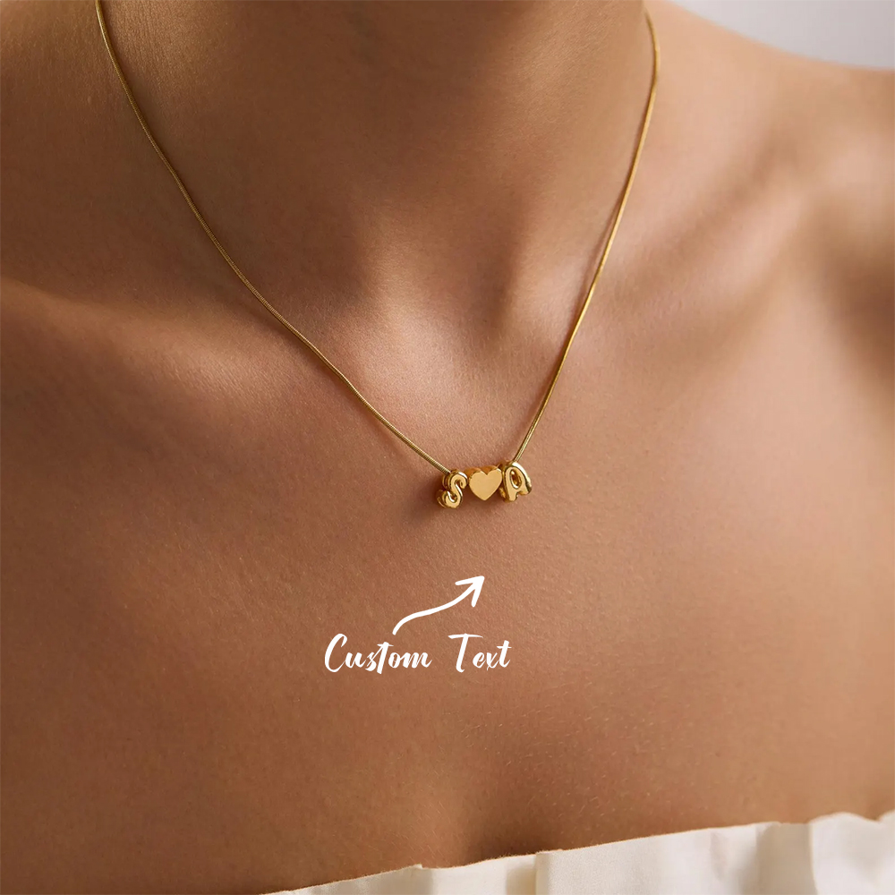 Collier personnalisé avec deux - Custom Name Necklace Stainless Steel avis et prix