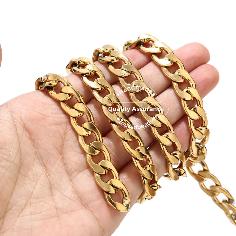 RapMiami-Figaro cubain doré en - Cuban Link Chain 12Mm avis et prix