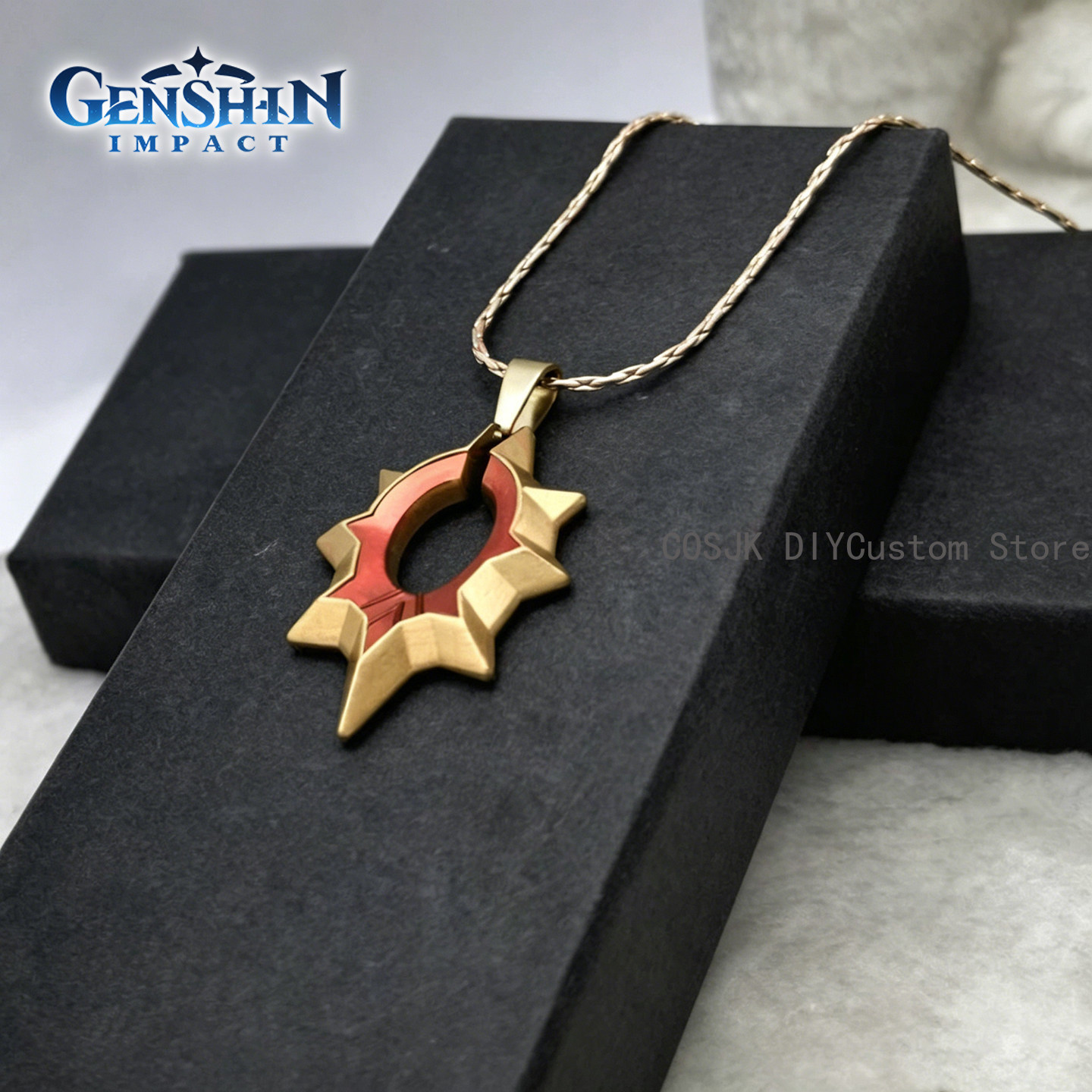 Collier ras-du-cou, broche, pe - Anime Pendant Necklace avis et prix