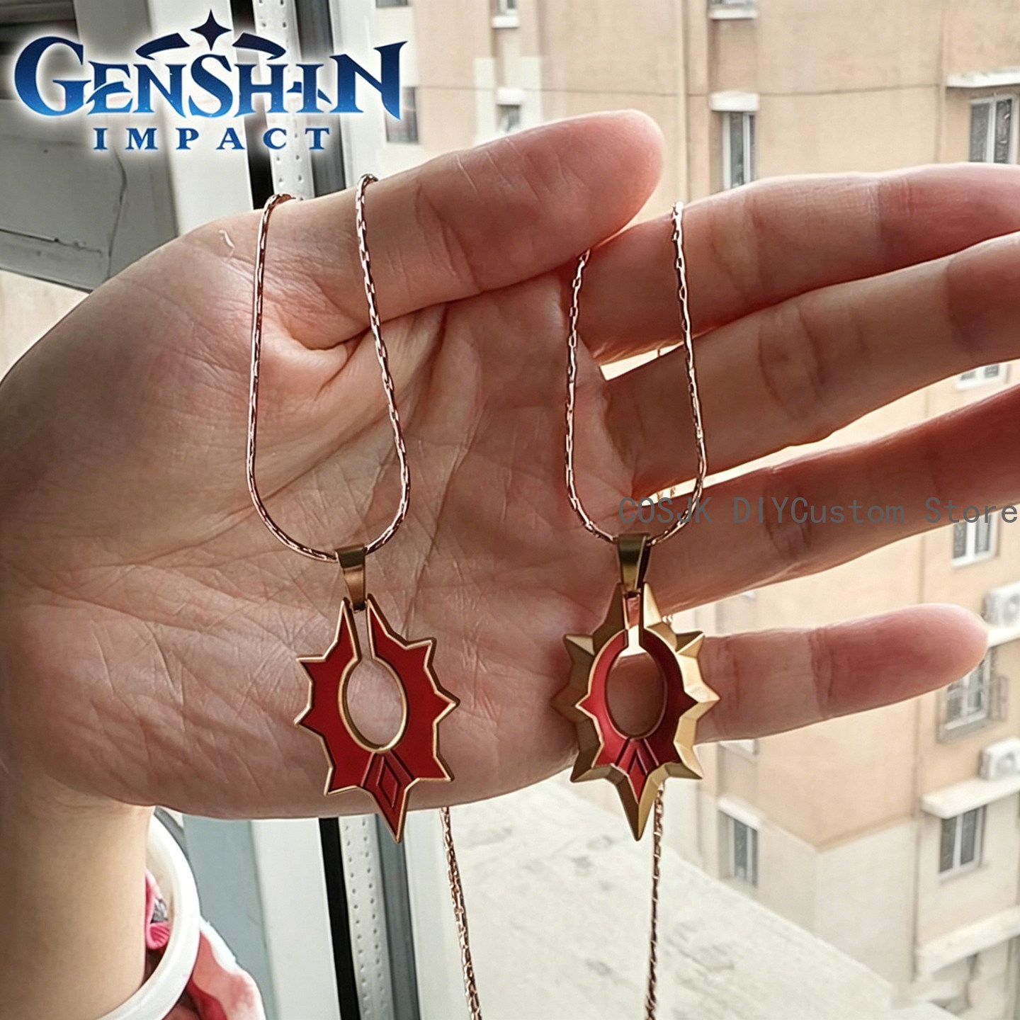 Collier ras-du-cou, broche, pe - Anime Pendant Necklace avis et prix