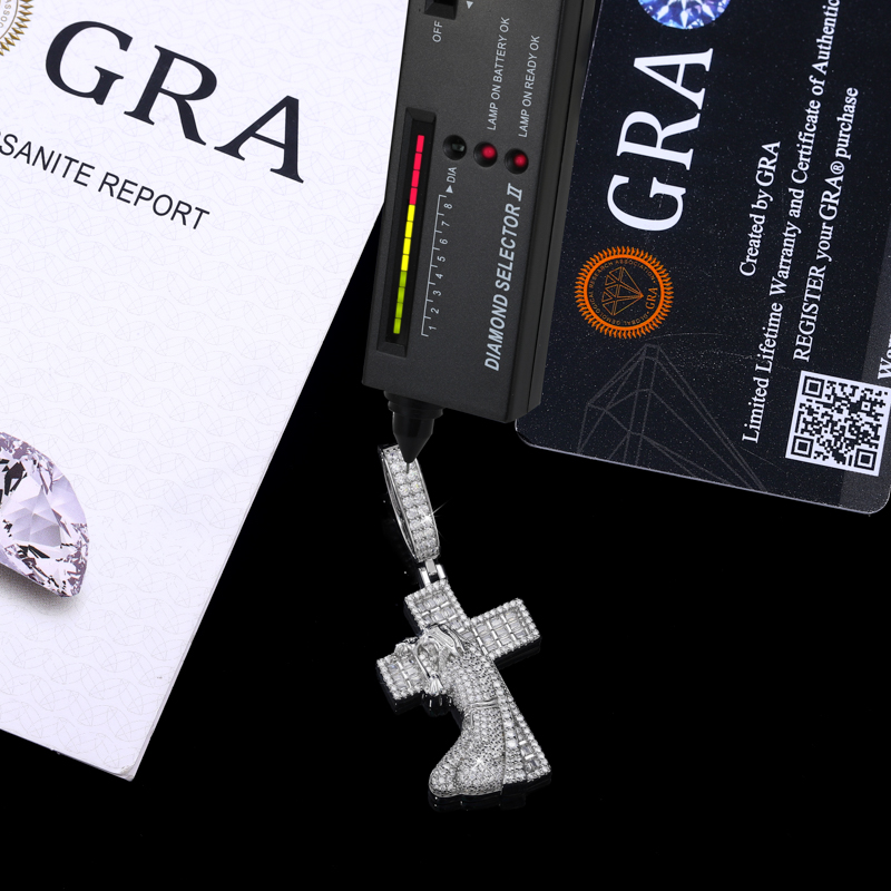 Pendentif croix Jésus en argen - 925 Sterling Silver Chain Necklace Men avis et prix