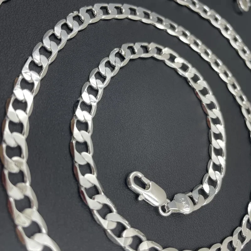 Collier en argent Sterling 925 - Cuban Link Chain 12Mm avis et prix