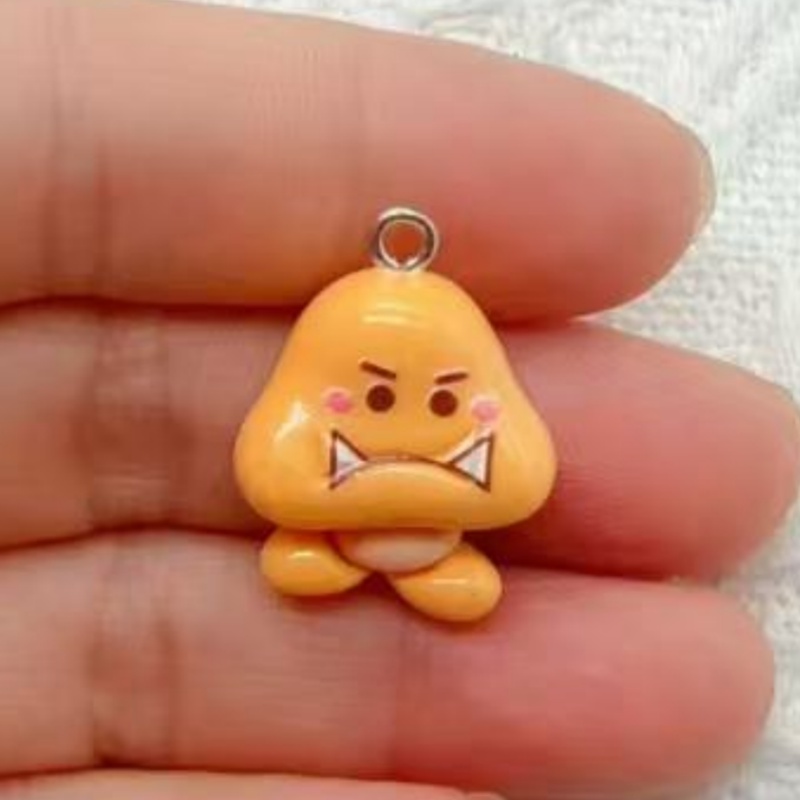 Pendentif en résine de dessin  - Earrings avis et prix
