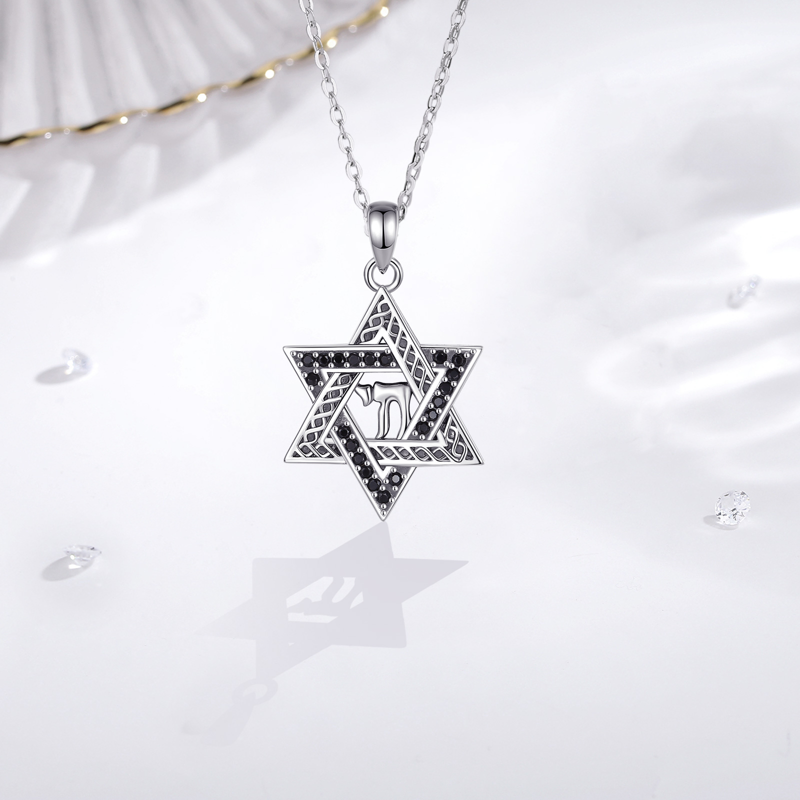 Eudora-Pendentif étoile de FC  - 925 Sterling Silver Chain Necklace Men avis et prix