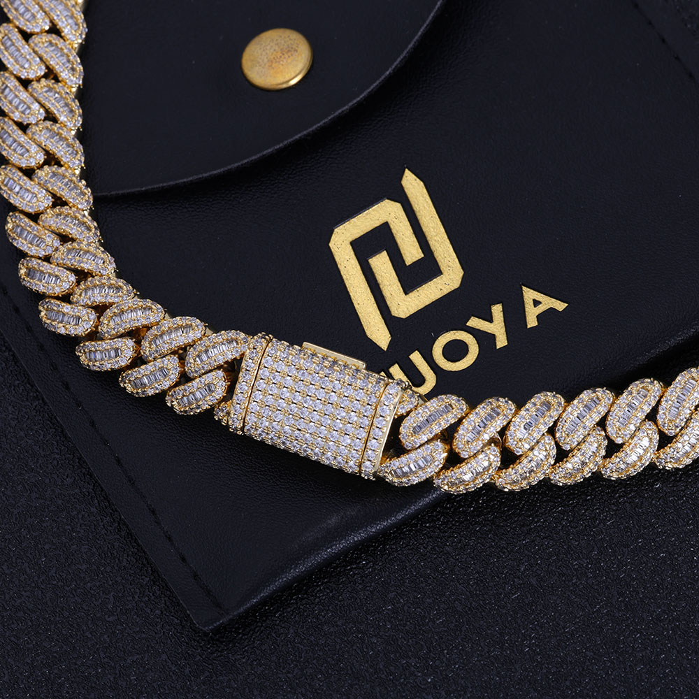 NUOYA Hip Hop bijoux haute qua - Cuban Link Chain 12Mm avis et prix