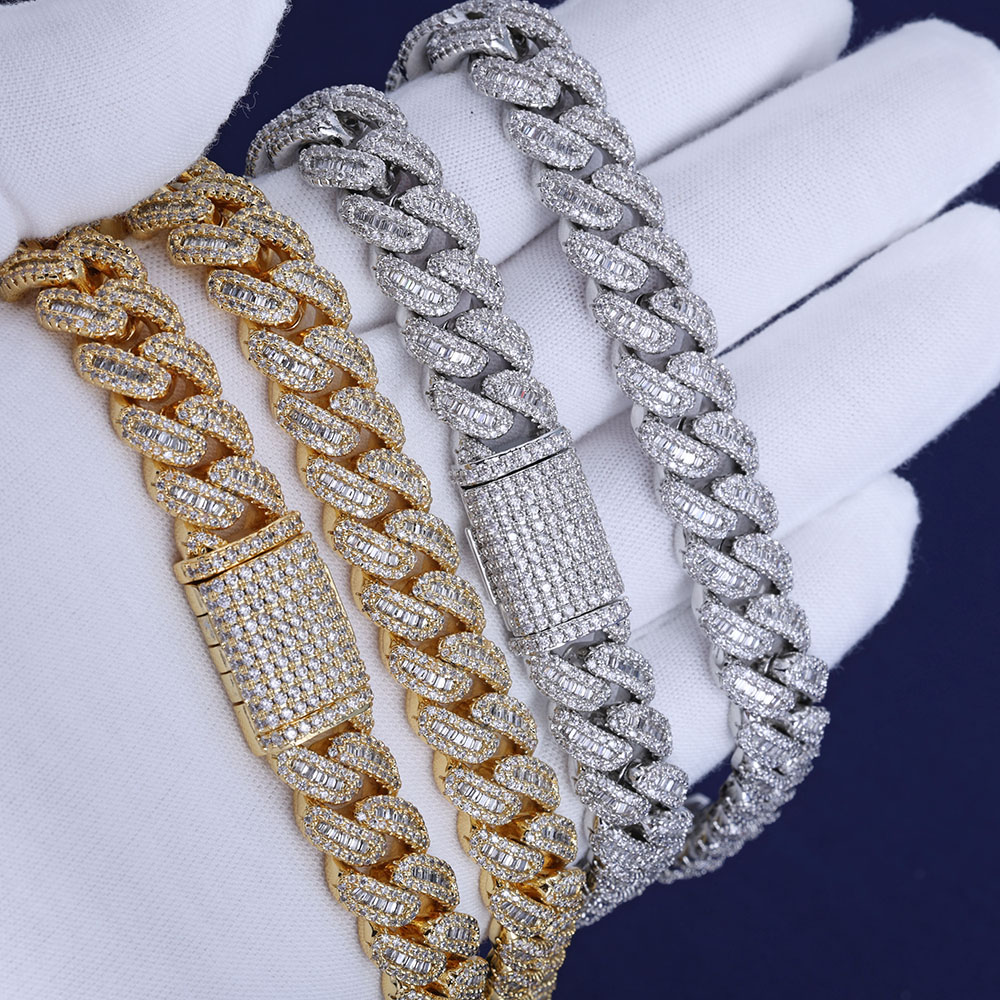 NUOYA Hip Hop bijoux haute qua - Cuban Link Chain 12Mm avis et prix